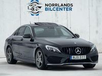 Begagnad Mercedes C220 AMG line 170 HK (125 kW) 2016 Svart Sedan