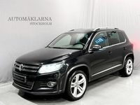 Begagnad VW Tiguan R-line 184 HK (135 kW) 2015 Svart SUV