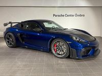 Ny Porsche 718 Cayman GT4 501 HK (368 kW) 2025 Blå Sportkupé