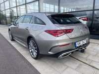 Begagnad Mercedes CLA250 Shooting Brake AMG 218 HK (160 kW) 2021 Silver Kombi