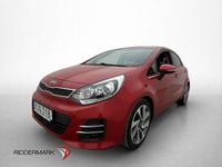 Begagnad Kia Rio 84 HK (61 kW) 2016 Röd Halvkombi