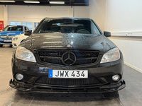 Begagnad Mercedes C180 Avantgarde 156 HK (114 kW) 2008 Svart Sedan