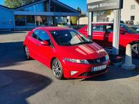 Begagnad Honda Civic Sport 140 HK (102 kW) 2011 Röd Halvkombi