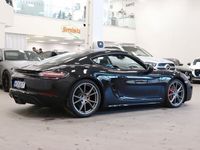 begagnad Porsche 718 Cayman GTS SKALSTOLAR BOSE PASM VAT/MOMS 364hk