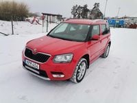 Begagnad Skoda Yeti 122 HK (89 kW) 2014 Röd SUV