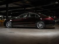 Begagnad Mercedes S560 AMG line 469 HK (344 kW) 2018 Röd Sedan