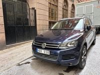 Begagnad VW Touareg 240 HK (176 kW) 2011 Blå metallic SUV