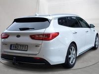 Begagnad Kia Optima Advance 205 HK (150 kW) 2018 Vit Kombi