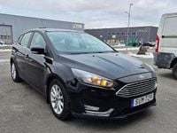 Begagnad Ford Focus Titanium 101 HK (74 kW) 2015 Svart Halvkombi