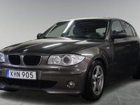 Begagnad BMW 118 Advantage 129 HK (94 kW) 2007 Brun Halvkombi