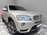 Begagnad BMW X3 M Sport 258 HK (189 kW) 2011 Ljusgrå SUV