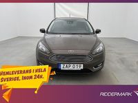Begagnad Ford Focus Titanium 101 HK (74 kW) 2017 Brun Kombi