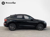 Begagnad Audi Q5 Sportback S-Line 204 HK (150 kW) 2022 Svart SUV