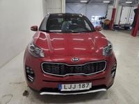 Begagnad Kia Sportage GT-Line 185 HK (136 kW) 2016 Röd SUV