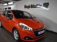 begagnad Peugeot 208 5-dörrar STYLE Vinterdäck, Panoramaglastak 2018, Halvkombi