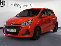 Begagnad Hyundai i10 67 HK (49 kW) 2018 Röd Halvkombi