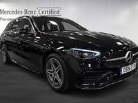 Begagnad Mercedes C300e AMG 313 HK (230 kW) 2024 Svart Kombi