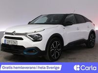 Begagnad Citroën e-C4 Shine 100 kW (136 HK) 2023 Vit Halvkombi