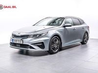 Begagnad Kia Optima Hybrid Sport 2019 Grå Sedan