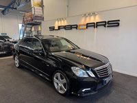 Begagnad Mercedes E250 Avantgarde 204 HK (150 kW) 2011 Svart Sedan