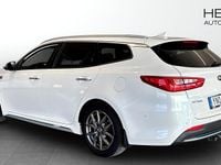 Begagnad Kia Optima Sport 205 HK (150 kW) 2018 Vit Kombi