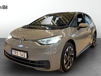 Begagnad VW ID.3 Pro 150 kW (204 HK) 2022 Moonstone grey black Halvkombi