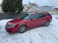 Begagnad Saab 9-5 Vector 185 HK (136 kW) 2007 Mörkröd Kombi