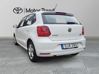 Begagnad VW Polo 91 HK (66 kW) 2016 Vit Halvkombi