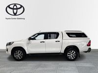 begagnad Toyota HiLux Dubbelhytt D-CAB 2,4 Turbo D-4D, AdBlue S&S 4WD 2019, Transportbil
