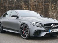 Begagnad Mercedes E63S AMG AMG 612 HK (450 kW) 2018 Grå Sedan