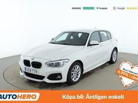 Begagnad BMW 120 M Sport 186 HK (136 kW) 2019 Vit Halvkombi