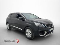 Begagnad Peugeot 5008 Allure 131 HK (96 kW) 2017 Svart SUV