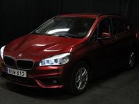 Begagnad BMW 220 190 HK (139 kW) 2015 Röd Minibuss
