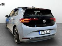 Begagnad VW ID.3 Pro Performance 150 kW (204 HK) 2021 Moonstone grey/black Halvkombi