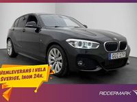 Begagnad BMW 118 M Sport 150 HK (110 kW) 2018 Svart Halvkombi