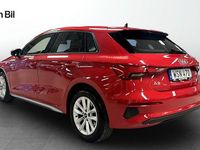 Begagnad Audi A3 Sportback Proline 150 HK (110 kW) 2022 Röd Halvkombi