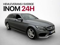 Begagnad Mercedes C220 AMG 170 HK (125 kW) 2017 Grå Kombi