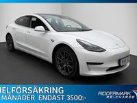 Begagnad Tesla Model 3 Standard Range Plus 239 kW (325 HK) 2020 Vit Sedan
