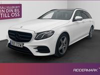 begagnad Mercedes E220 E220 Benzd 4M AMG Pano Wide Kamera GPS Drag 2019, Kombi