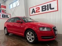 Begagnad Audi A3 Attraction 105 HK (77 kW) 2011 Röd Halvkombi
