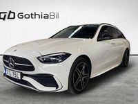 Begagnad Mercedes C300e AMG line 313 HK (230 kW) 2022 Vit Kombi