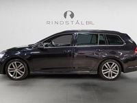 Begagnad VW Golf VII R-line 150 HK (110 kW) 2016 Svart Kombi