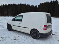 Begagnad VW Caddy 75 HK (55 kW) 2014 Vit Minibuss