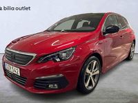 Begagnad Peugeot 308 2018 Röd Halvkombi