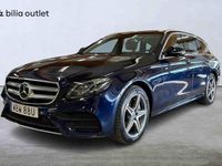 Begagnad Mercedes E300 AMG 306 HK (225 kW) 2019 Mörkblå Kombi
