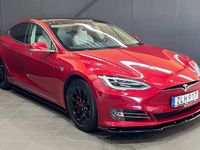 Begagnad Tesla Model S 567 kW (772 HK) 2018 Röd Halvkombi