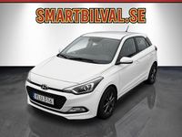 Begagnad Hyundai i20 Premium 101 HK (74 kW) 2017 Vit Halvkombi