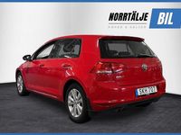 Begagnad VW Golf VII 125 HK (91 kW) 2014 Röd Halvkombi
