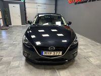 begagnad Mazda 3 3Sport 2.0 SKYACTIV-G OPTIMUM OFF-WHITE SKINN 2015, Halvkombi