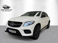 Begagnad Mercedes GLE350 AMG line 258 HK (189 kW) 2015 Vit Sportkupé